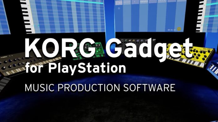 KORG Gadget Music Software Is Now On PS5 KORG Gadget Music Software Is Now On PS5