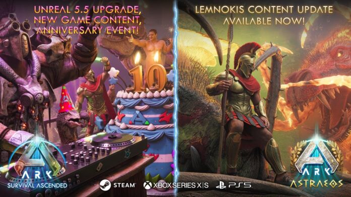 ARK: Survival Ascended PS5 Gets UE5.5 Update & Event ARK: Survival Ascended PS5 Gets UE5.5 Update & Event