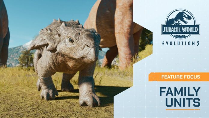 Jurassic World Evolution 3: Family Units Trailer Jurassic World Evolution 3: Family Units Trailer
