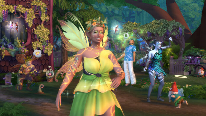 Sims 4 Fairies Revealed for Enchanted by Nature