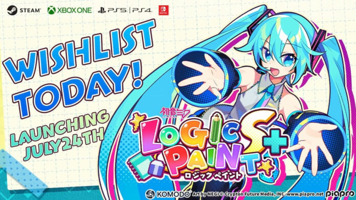 Hatsune Miku Logic Paint S+ PS5 Release Date Hatsune Miku Logic Paint S+ PS5 Release Date