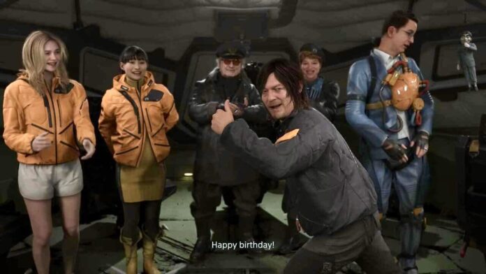 Death Stranding 2 Birthday Scene Behind-The-Scenes