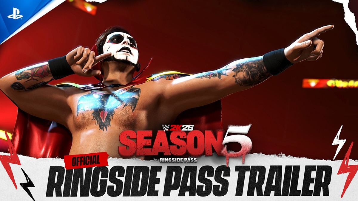 WWE 2K26 Ringside Pass Season 5 is out now, adds four new superstars including Danhausen