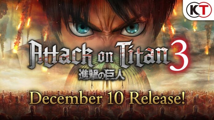 hero-0b368285d79ea8b6 Attack on Titan 3 opening animation key visual revealed