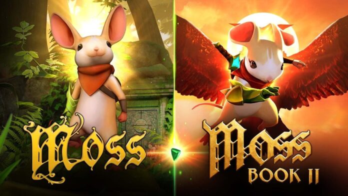 Imagem oficial de Moss e Moss: Book II no PlayStation VR2